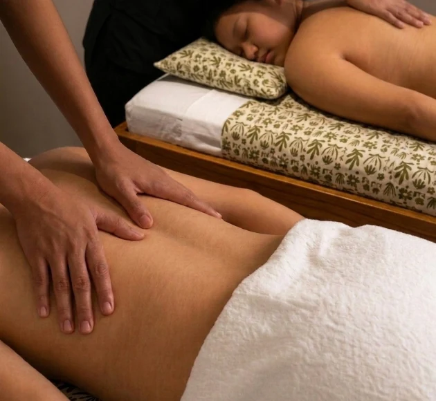 Spa treatment detail