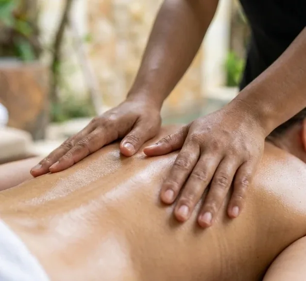 Spa treatment detail