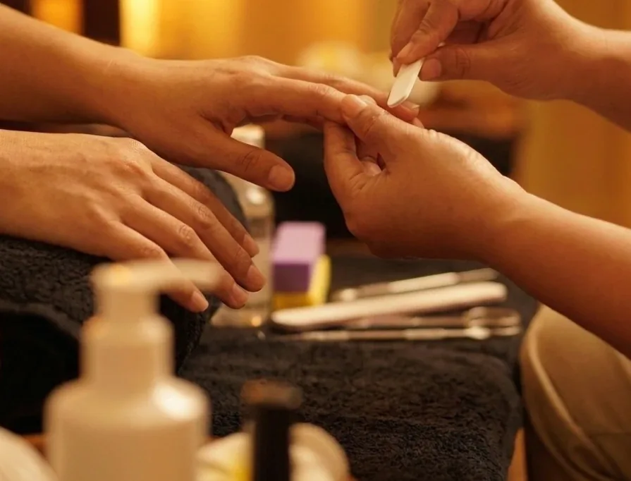 Spa facial treatment